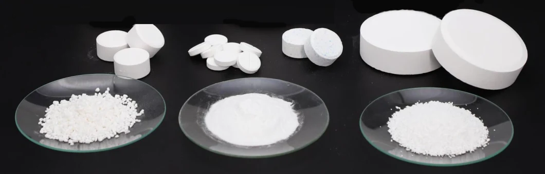 Pool Chemicals SDIC Sodium Dichloroisocyanurate 56% 60% Tablet Granular Powder SDIC Dihydrate Price