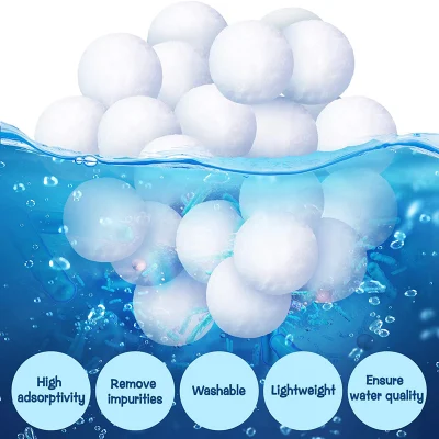 Replace Sand Filter Polyester Fiber Filter Balls for Pool Water Filtration