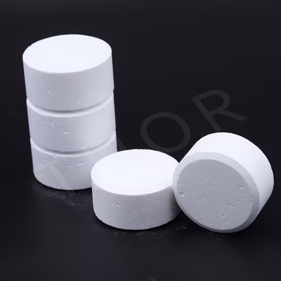 Chemical Water Treament 90% TCCA Tablet for Fast Dissolve Filter Swimming Pool.