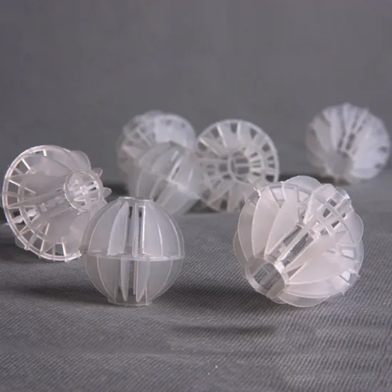 Water Treatment Filter Media Plastic Polyhedral Hollow Ball 