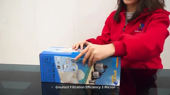 High Quality Aquarium Bio Filter Media Polyester Fiber Ball for Water Treatment 