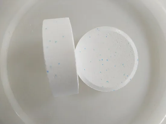 50 Lbs Buckets Package Trichloroisocyanuric Acid TCCA Chlorine Tablet Swimming Pool Supplies Chlorine Tablets in Stock 87