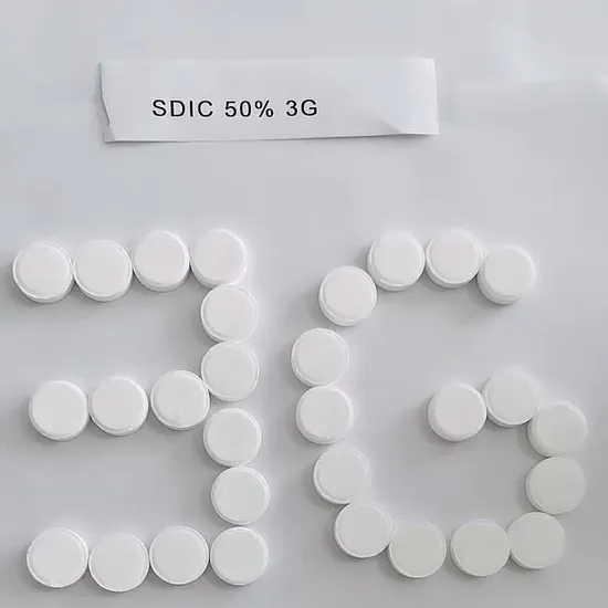 SDIC and TCCA Chlorine Disinfection Tablet 2g 3G 5g 20g 200g 