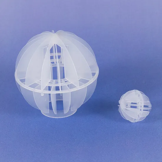 Plastic Tower Packing Filter Media Hollow Ball 