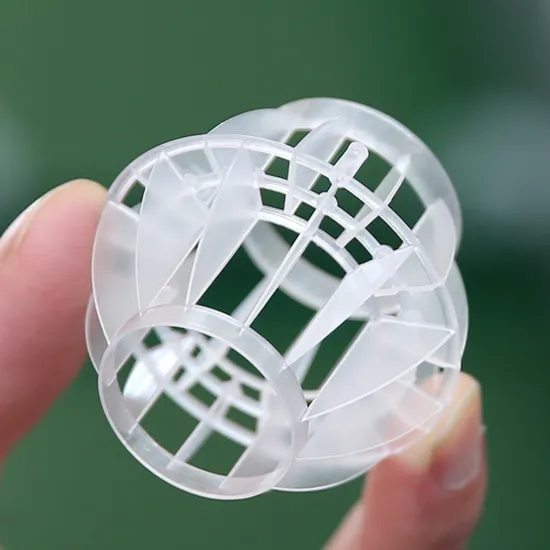 Wet Scrubber Filter Media Polyhedral Hollow Ball for Washing Tower Wastewater Treatment 